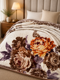 Brown and White 2Ply Blanket