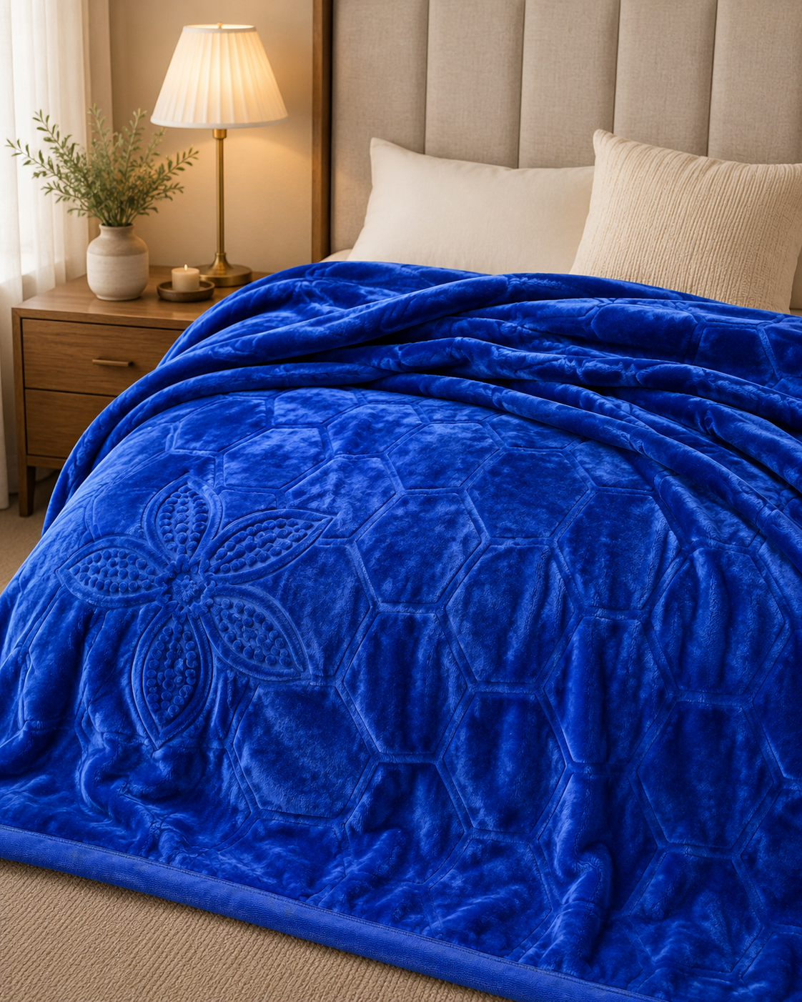 Blue 3Ply Blanket