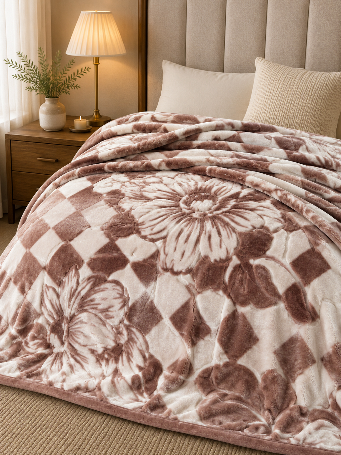 Brown 2Ply blanket